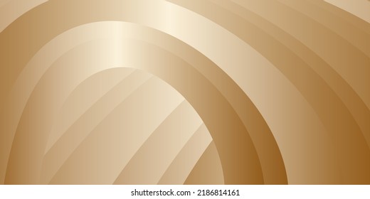 Gradient waves with silk gold glitter. Abstract cover design, banner, background