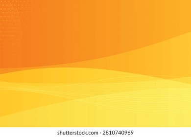 Gradient waves: smooth transition between orange and yellow tones smoothtransition warmtones