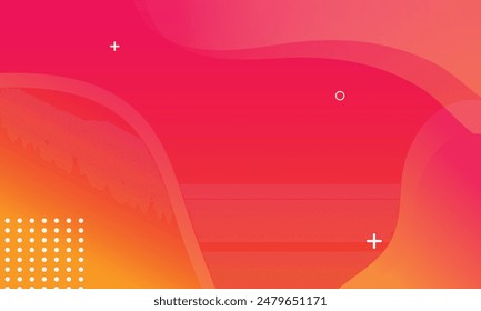 Gradient wavy background design, abstract wave shapes background.