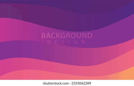Gradient wavy background design | EPS 10 Format