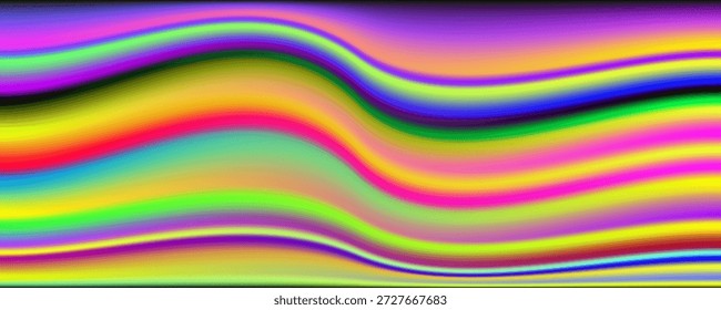 Gradient wavy background rainbow colors with noise effect Grain Wallpaper Grainy noisy textured blurry texture abstract Digital noise dynamic multicolor waves vibrant Nostalgia, vintage 70s, 80s style. Abstract lo-fi background.