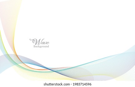 gradient wavy laine background for use in design