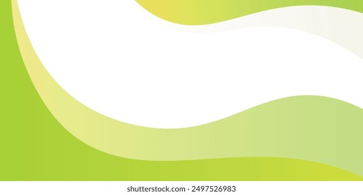Fondo de Anuncio de estilo ondulado degradado. Ilustración vectorial.