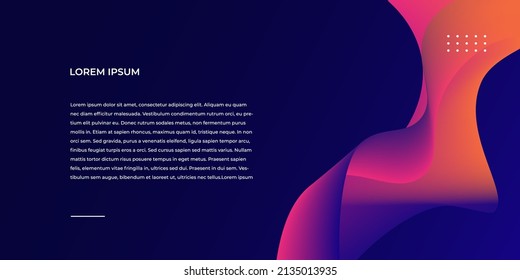 gradient web banner abstract background