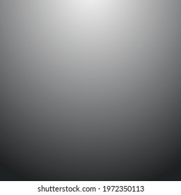 Gradient white and black abstract background. Vector background.