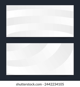 Gradient white monochrome background template
