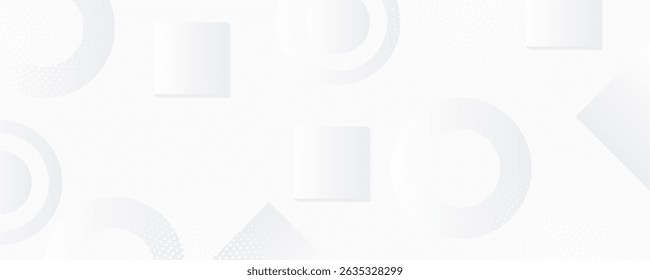 Farbverlauf weiß monochrom Hintergrund Vektordesign in eps 10