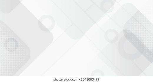 Gradient white monochrome background vector design in eps 10