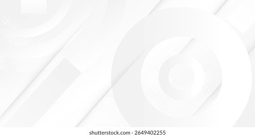 Gradient white monochrome background vector design in.vector 