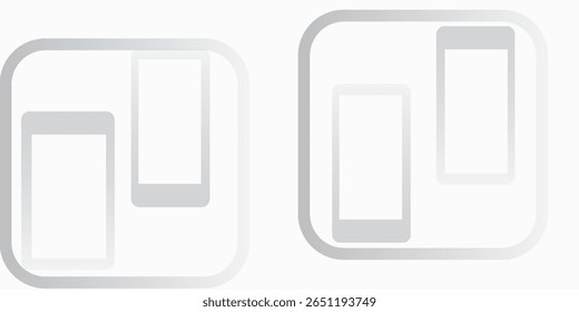 Gradient white monochrome background vector design white abstract simple good natural