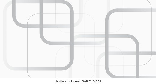 Gradiente branco monocromático fundo vetor design branco abstrato conceito