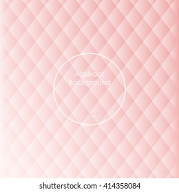 Gradient white and rose quartz colored rhombus polygon pattern vintage background. Wallpapers for computer, phone, tablet. 