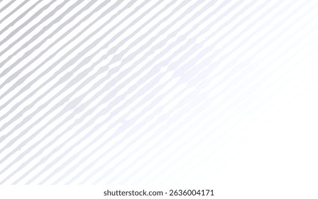 Gradient White and Silver Diagonal Stripe Pattern - Abstract Vector Background for Elegant Designs and Subtle Texture Overlays - Modern Artistic Style