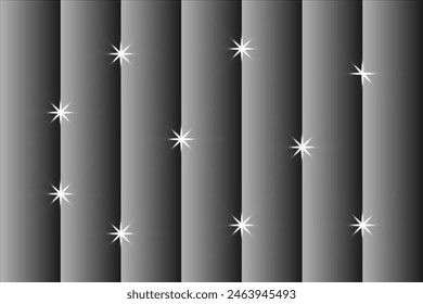 Gradient white wallpaper with sparkling light.