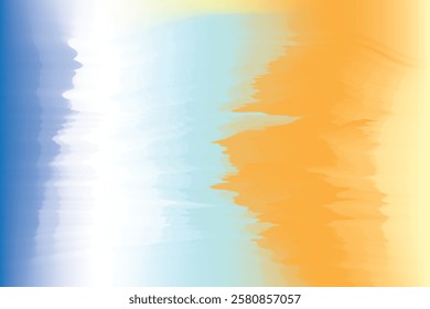 Gradient Yellow Color Illustration Background