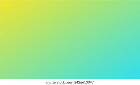 Gradient yellow and Green abstract background