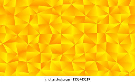 Gradient Yellow Trendy Low Poly Backdrop Design