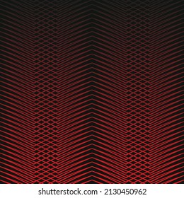 Gradient zigzag line background vector