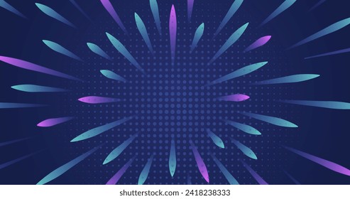 Gradient zoom effect background vector design in eps 10