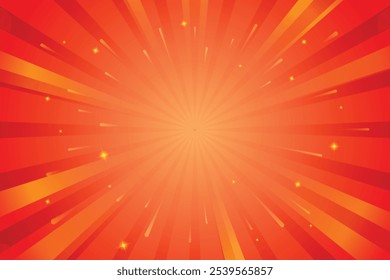 gradient zoom effect red background