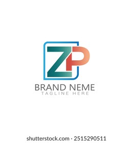 gradient zp logo flat logo company logo
logo templates