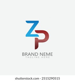 gradient zp logo flat logo company logo
logo templates