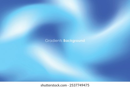gradients background blue and white color