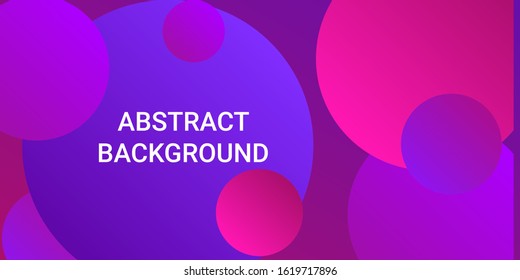 Gradients of balls shapes. Modern design of coverages. Vector geometric illustration. Halftone, 3d. Abstract background of purple, pink gradients beads shapes.