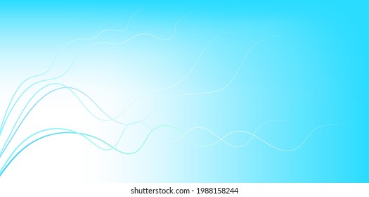 Gradients blue shapes light digital screen design