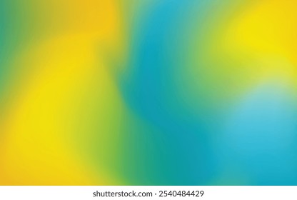 gradients blue and yellow color mesh background