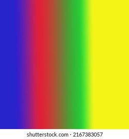 Gradients with bright colors for mobile apps