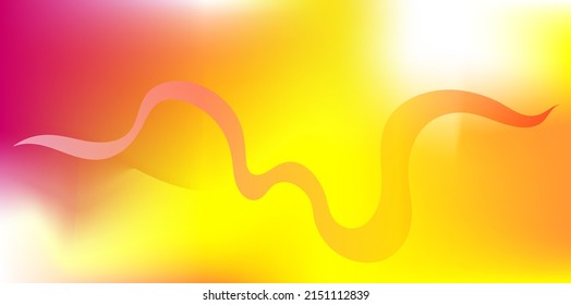 Gradients color digital screen background and smooth ribbon.