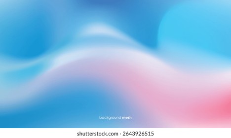 Fondo de malla de Gradientes azul, blanco, púrpura y rosa colorido