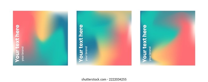 gradinet background poster colorful wallpaper