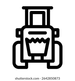 grading icon style line icon