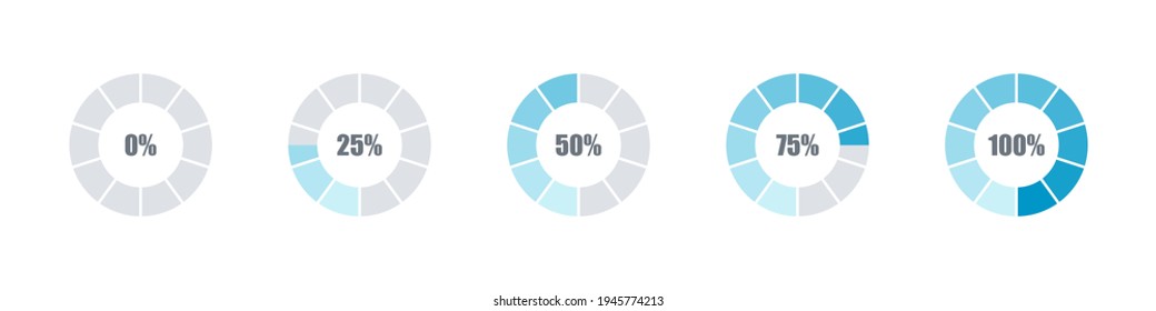 Grading. Percent Scale. Scale Meter. Minimum To Maximum. Vector Illustration Concept