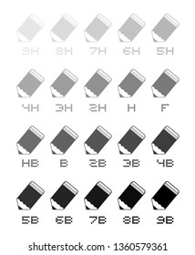 Grading Scale For Graphite Pencils