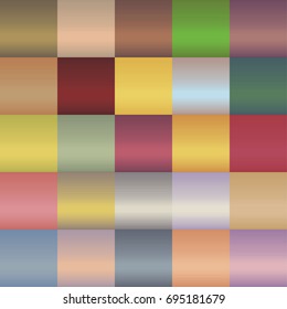 Gradual shaded square pattern consisting twenty five different components