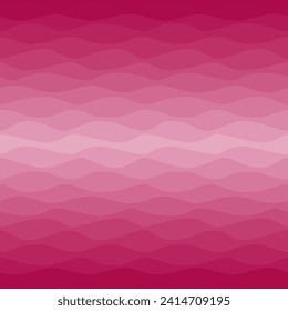 Gradual wavy pink background. Graphic design element for web sites, stationary printables, fabric, scrapbooking, wedding or baby shower invitations, room wallpaper, birthday cards. Vector illustration