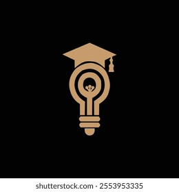 GRADUATE ACADEMIC VECTOR LOGO DESIGN