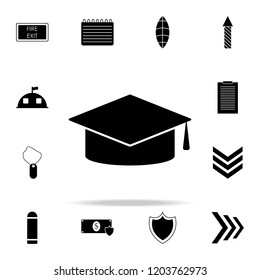 graduate cap icon. web icons universal set for web and mobile