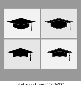 graduate cap vector