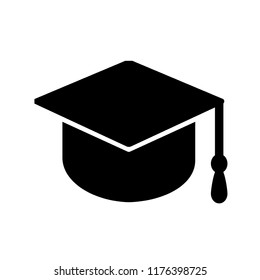 graduate cap, vector, high school cap, eps 10