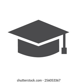 Graduate Cap vector image to be used in web applications, mobile applications and print media.