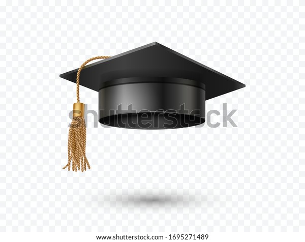 Graduate College High School University Cap Stock Vector (Royalty Free ...