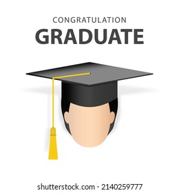 graduatE elements graphic for template with 3D style VECTOR