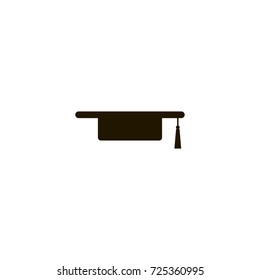 graduate hat icon. sign design