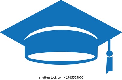 Graduate Hat icon with star, Education icon vector illustration