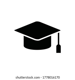 graduate hat icon vector sign