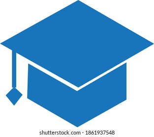 Graduierungssymbol, einfache Vektorgrafik